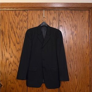 JNY Jones New York Black Wool Blazer Men’s Suit Jacket Classic